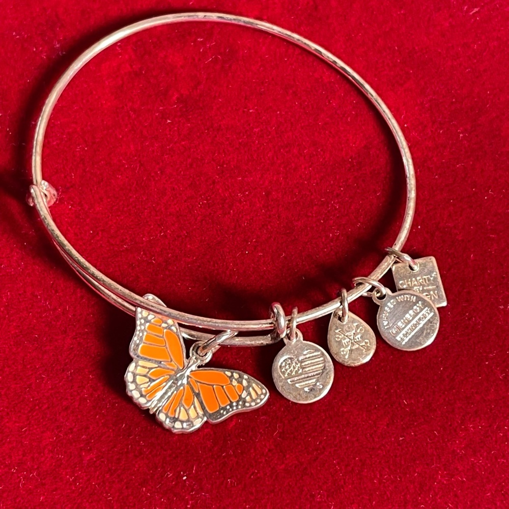 Alex and Ani Butterfly Charm